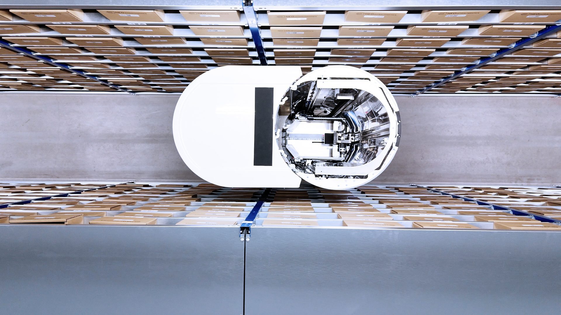 TORU-Roboter - Vogelperspektive von oben