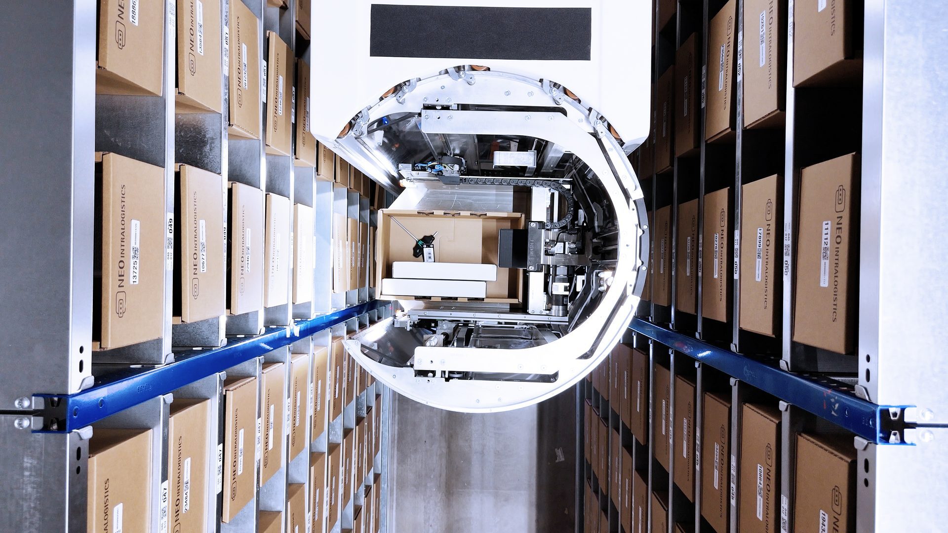 TORU Greifmechanismus - Blick von unten